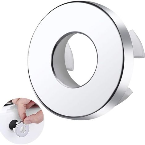 Pcs Sink Overflow Cover, Sink Overflow Ring, Copper Sink Overflow Ring, Round Sink Hole Overflow Cover