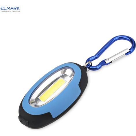MINI PORTACHIAVI IN PLASTICA COB E-5903 1,5 W BLU