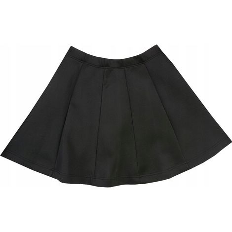 ELEGANTE GONNA PER ABITO SCOLASTICO, NERA, SCHIUMA ANTISCIVOLO, 12 L, H155G