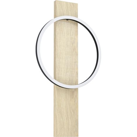 Lampe murale Boyal LED - avec un aspect bois - 901715