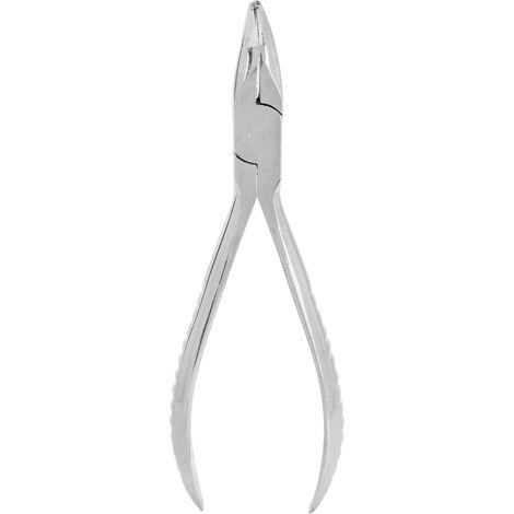 Pince à plaquer nasale professionnelle en acier inoxydable pour lunettes, outil de réparation courbé ajustant les plaquettes de nez (1/5)
