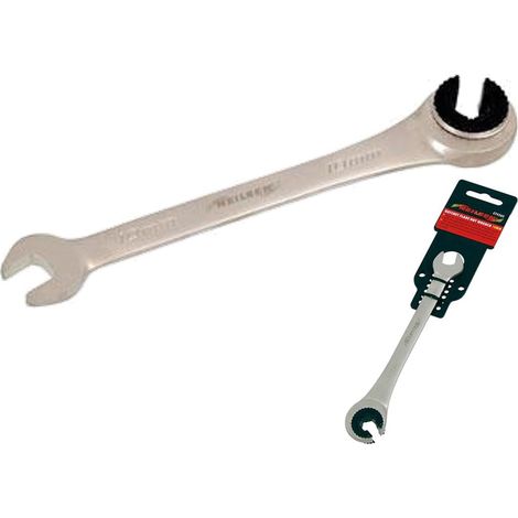 Neilsen 10mm Flare Nut Wrench Ratchet & Standard Open Ended Brake Pipe Spanner