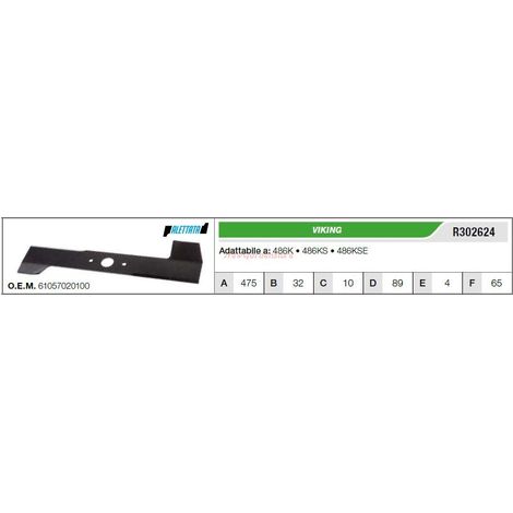 VIKING hoja de corte para tractores de césped 486K 486KS R302624