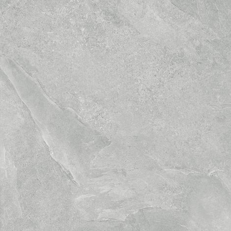 Terrassenplatte Feinsteinzeug Ash 80 x 80 cm silber matt (1/3)