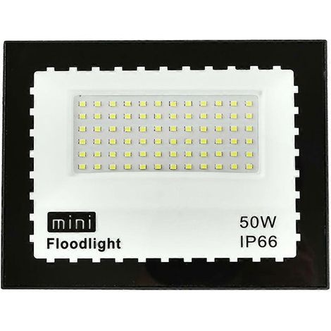 Projecteur extérieur 50W avec détecteur de mouvement et réflecteur étanche (1/5)
