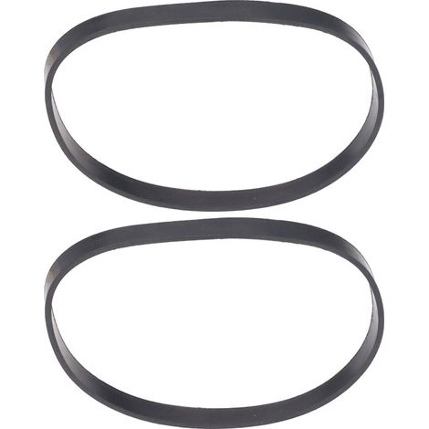 Beyamis Lot 2 pneus scie à ruban noirs - Largeur 13mm pour roue 8 pouces (1/5)