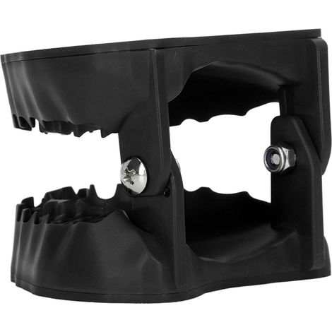Porte-frais pour prothèse dentaire avec 28 fraises et aimant - Organisateur portable noir (1/5)