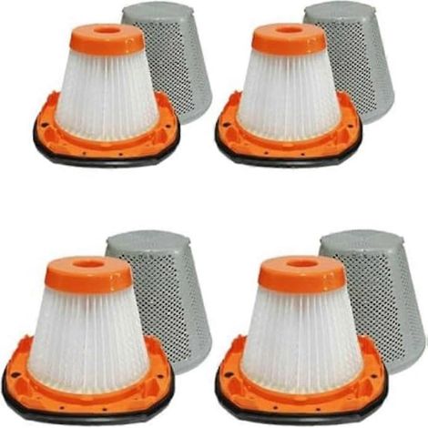 Lot de 4 filtres de rechange pour aspirateur à main BLACK+DECKER 20V MAX (1/5)