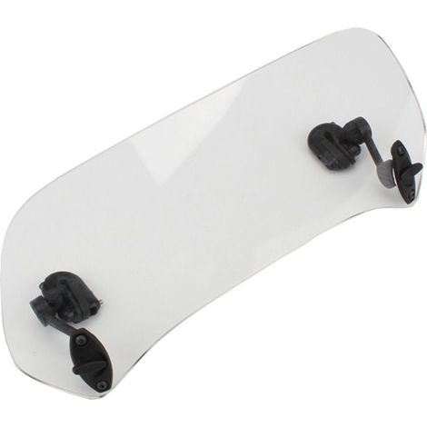 Extension universelle de pare-brise moto, conception ajustable, compatible avec la plupart des motos de route (1/5)