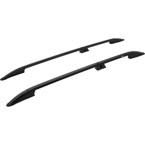 TURTLE kompatibel mit Vauxhall Combo D 2012-2018 / Kurze Version Dachreling Crown Schwarz (1/5)