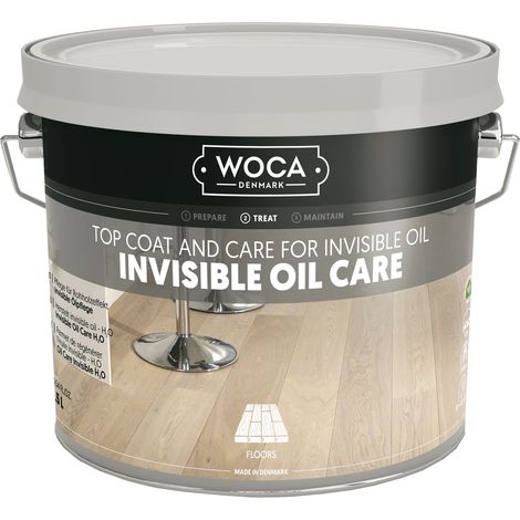 WOCA Pflegeöl Invisible Oil Care für Rohholzeffekt 750ml (1/3)