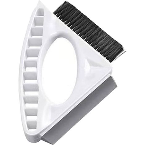 Brosse de Nettoyage pour Fentes, Brosse Multi-usages pour Joints de Carrelage, Plinthes, Fenêtres et Éviers, Brosse à Rainures pour Verre et Surfaces Difficiles d'Accès (1/5)