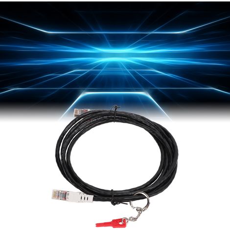 Câble réseau Cat5e (Catégorie 5e) TFS1020-2L avec clip de verrouillage anti-arrachement, en cuivre sans oxygène, à paires torsadées pour ordinateur haut débit, 2 mètres (1/5)