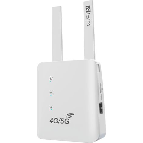 【Maison connectée】Routeur 4G WiFi 6 à distance, routeur 4G WiFi 6 à 286,8 Mbps, emplacement pour carte SIM, deux modes de connexion (1/5)