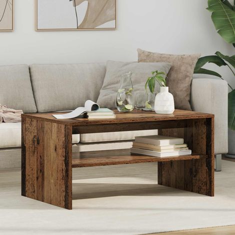 Couchtisch Altholz 80 x 50 x 40 cm Holzwerkstoff