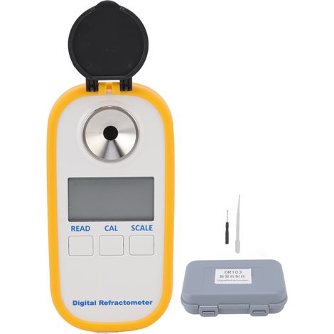 portable à affichage numérique précis mesureur de sucre Brix