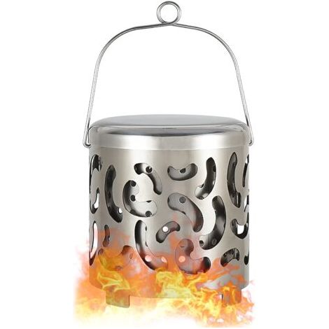 Tête chauffante pour réchaud à gaz, accessoire chauffant portable pour réchaud de camping, en acier inoxydable, mini lampe chauffante pour cuisinière à gaz, réchaud de camping, chauffeur de tente (1/5)