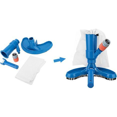 Kit nettoyage entretien piscine accessoires K-1066 (1/4)