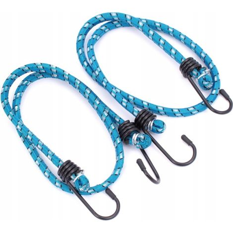 Elástico para equipaje de 8 mm x 60 cm (2 unidades)