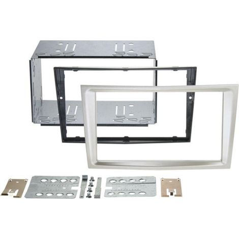 Kit Support Autoradio compatible avec Opel Astra H Corsa D Zafira B satin stone