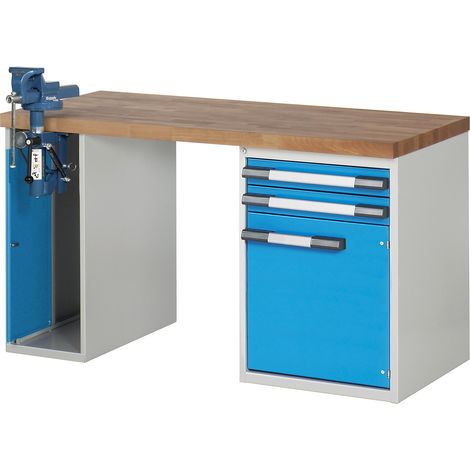 eurokraft pro, Établi, système modulaire Série 7000, 2 tiroirs (1/2)