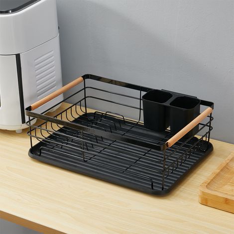 Black Iron Dish Drainer (1/5)