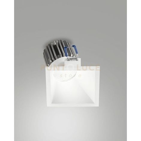 TOODLE FARETTO INCASSO QUADRATO ASIMMETRICO 2700K 1220LM 11W BIANCO