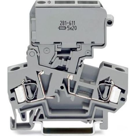 WAGO GmbH& Co. KG Sicherungsklemme gr 0,08-4qmm 281-611 (1/3)