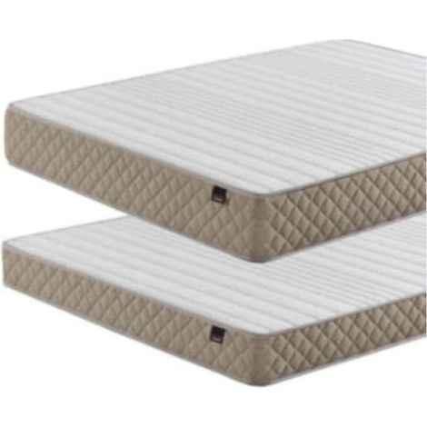Pack de 2 Colchones formado por 1 Colchó Eco Basic 90x180 cm y Maxi Basic 90x190 cm (1/5)