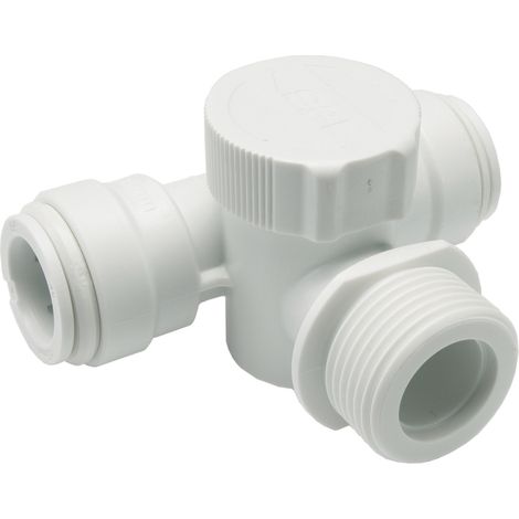 John Guest Speedfit Appliance Tee 15mm X 3/4 (Pack of 2) (1/3)