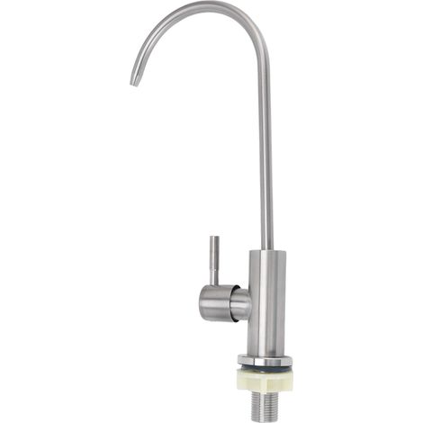 G1/2 Water Purifier Faucet 304 Stainless Steel 360° Rotation Thickened Water Filtration Faucet for Kitchen Living Room (1/5)