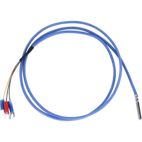 PT100 Temperaturfühler 4x30x1000MM Edelstahl, silberplattiert, PTFE-Draht, wasserdicht, RTD