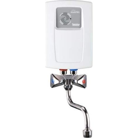 Ayor – Chauffe-eau instantané 5,5 kW – Économie d'énergie – Installation facile dans espaces réduits – Robinet inclus (1/10)
