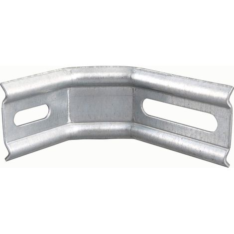 Alberts 333768 Equerre reglable 2 angles de 45, emboutie, avec trou oblong galvanisee Sendzimir 50 x 30 x 120 mm kit de 6 (1/3)