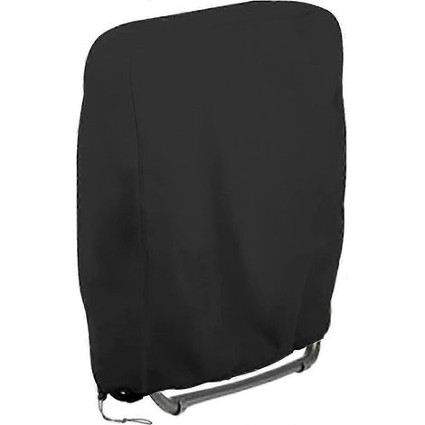 Ensemble de 2 housses pour mobilier d'extérieur Uranshin : housse pour chaise zéro gravité, housse pour chaise de terrasse pliante, climatisation toutes saisons (1/5)