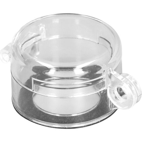 BS-02 transparente, staubdichte Abdeckung für Not-Aus-Schalter, 30-mm-Druckknopfschutz, wasserdichte Sicherheitsabdeckung, kompatibel mit Not-Aus-Gehäuse. (1/5)