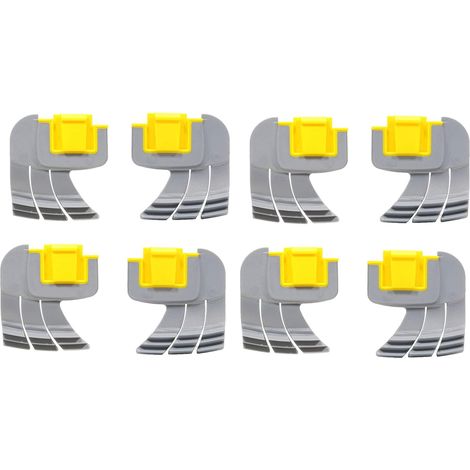 8-teiliges Ersatz-Zyklonbürsten-Set für Zodiac Polaris MX8 Elite, MX6 Elite und Maxx Poolreiniger R0714400 (1/5)