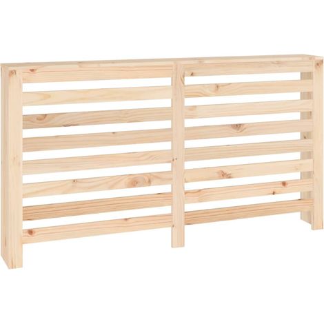 Cache-radiateur 153x19x84 cm Bois massif de pin