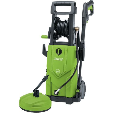 Draper 03095 230V Pressure Washer, 2200W, 165Bar, Green (1/5)