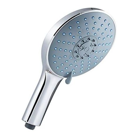 Handheld Shower Head 7 Modes Chrome Shower Head Shower Head (blue) (1/5)