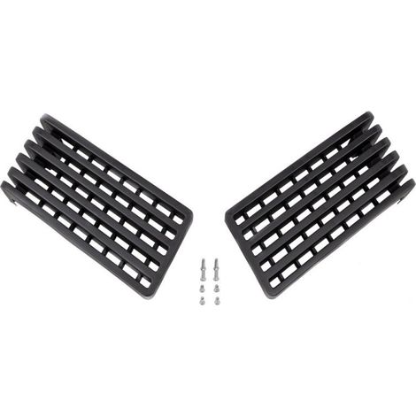 Set grilles noires ouvertes TowBox V3