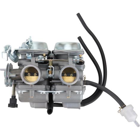Carburateur double pour moteur bicylindre Rebel CMX250 CA250 (remplacement pour chambre à carburant 250 cm3).