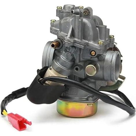 BelleRise - Carburateur de remplacement CVK30 30 mm pour motos, scooters, quads Keihin, moteurs GY6 150-250 cm3, Tank 260 (1/5)