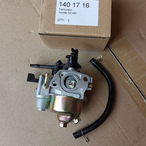Carburateur GX160 GX140 5.5HP 16100-Z0T-911, type à chambre à flotteur, convient aux moteurs Honda GX140/GX160 5.5HP. (1/5)