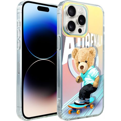 iPhone 14 Pro Max ibizu California Sunset Hülle mit MagSafe, Farbwechsel, Adrenalin und Skateboard-Motiven (1/5)