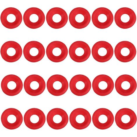 24 joints d'étanchéité pour bouteilles de bière et de soda, rondelles de rechange pour bouchons oscillants-2.50X2.50X0.70CM-A (1/3)
