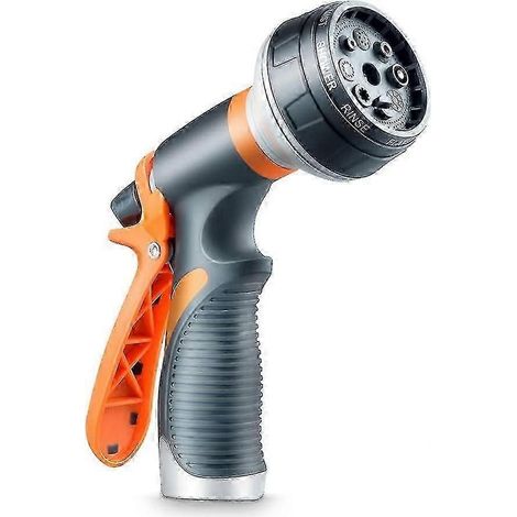 Heavy Duty Garden Hose Nozzle for Lawn, Shower & Pets (Clean Water Spray) (1/5)