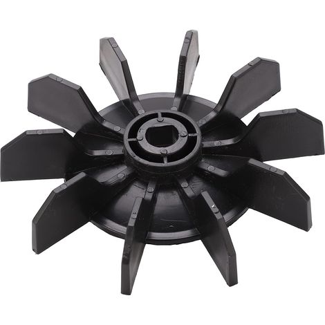 Roue de Ventilateur Moteur électrique, Petit compresseur d'air Pale de Ventilateur Accessoires pour Direct on Line Moteur compresseur d'air comprimé 14 mm Arbre 135 mm Diamètre extérieur