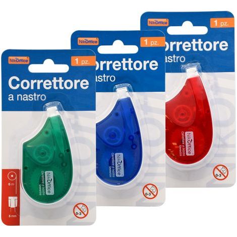 CORRETTORE A NASTRO nastro - 5 mm x 6 m 12 BL