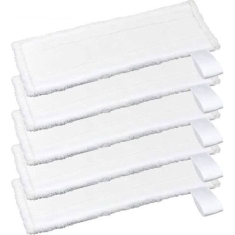 Bonnettes microfibre lavables – 5 pièces pour nettoyeurs vapeur SC2, SC3, SC4, SC5 – compatible Easy Fix (1/4)